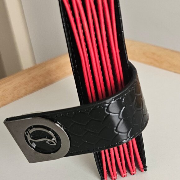 Christian Louboutin Black Key & Card Holder - Picture 5 of 8